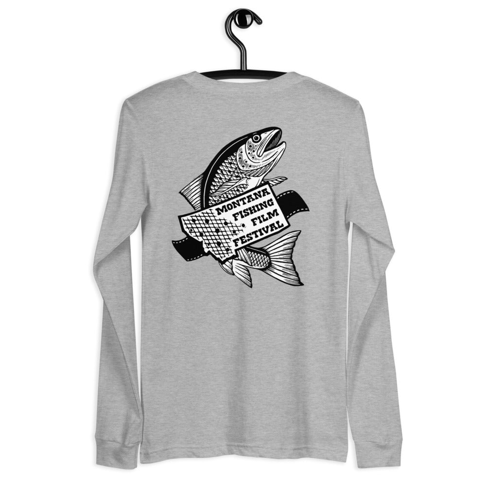 Unisex Long Sleeve Fish Tee