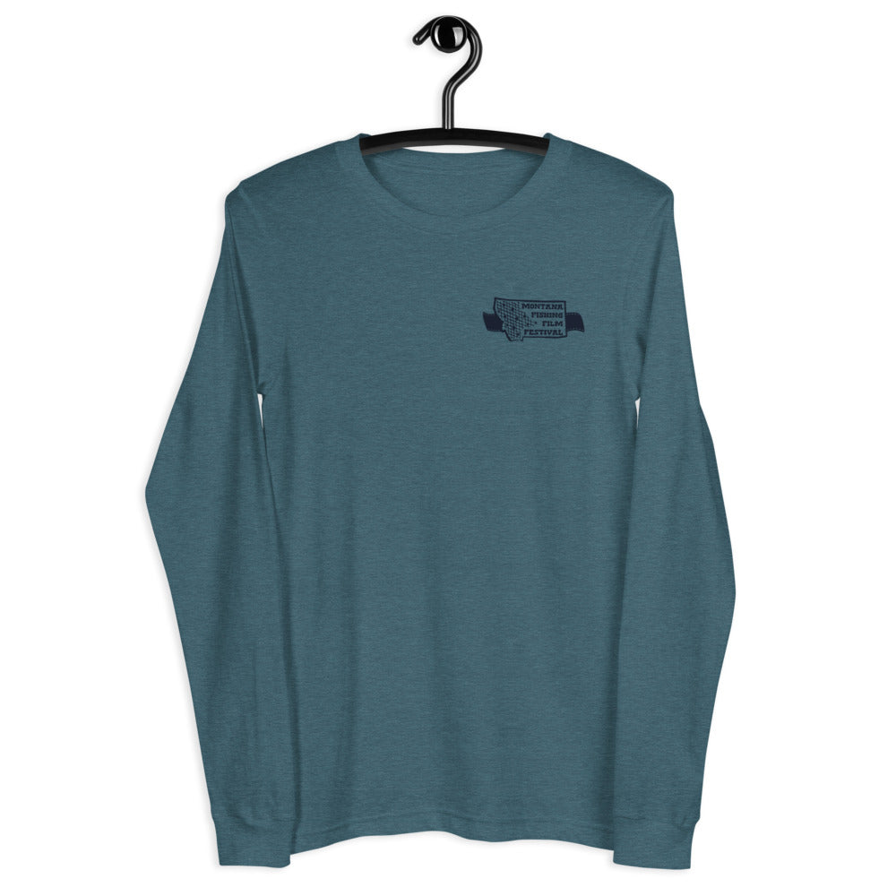Unisex Long Sleeve Fish Tee