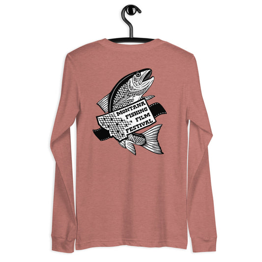 Unisex Long Sleeve Fish Tee