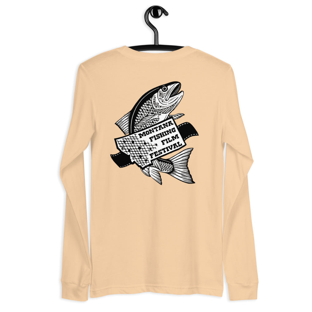 Unisex Long Sleeve Fish Tee