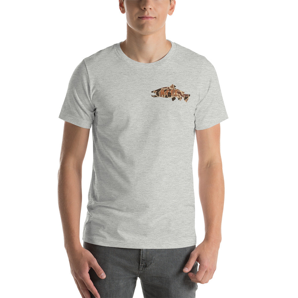 Duck Camo Hog Fish Short-Sleeve Unisex T-Shirt