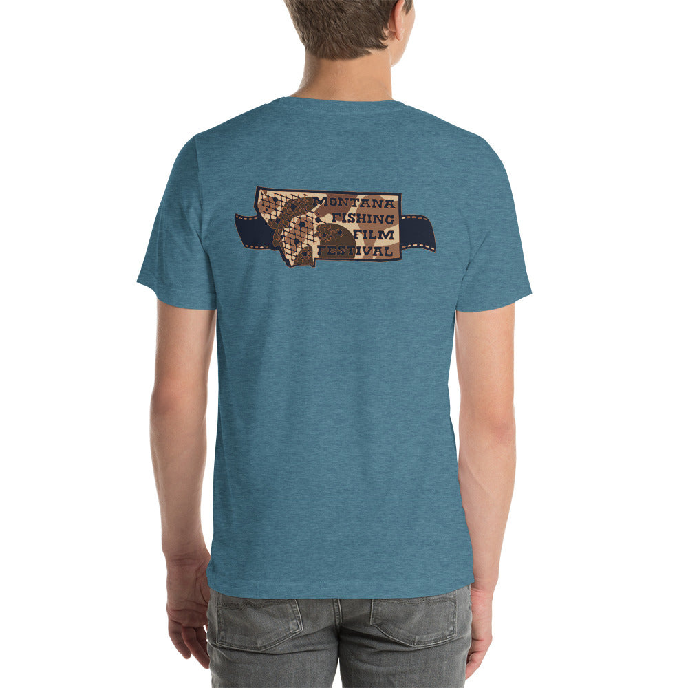 Duck Camo Hog Fish Short-Sleeve Unisex T-Shirt