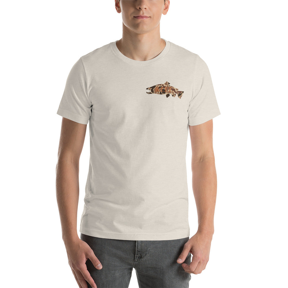 Duck Camo Hog Fish Short-Sleeve Unisex T-Shirt