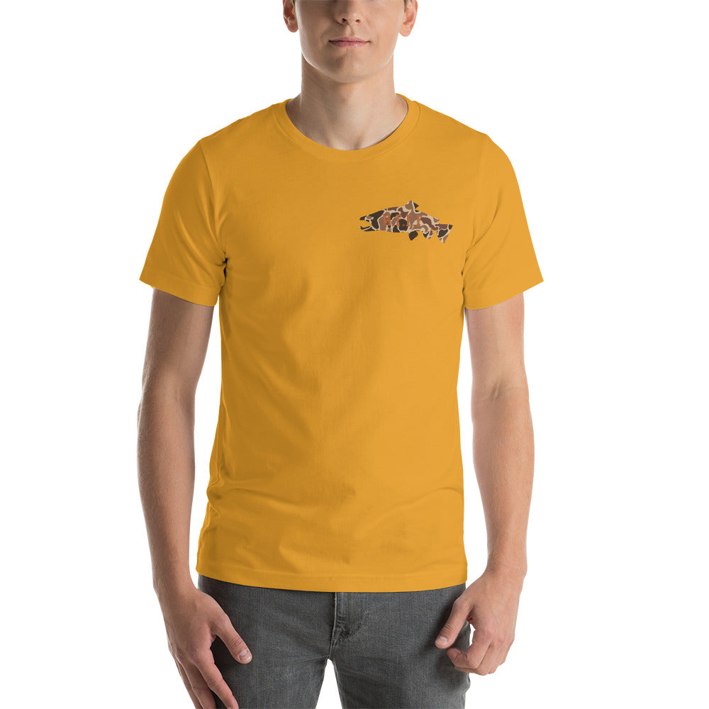 Duck Camo Hog Fish Short-Sleeve Unisex T-Shirt