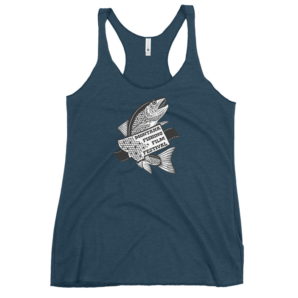 Fish Logo Women's Racerback Tank