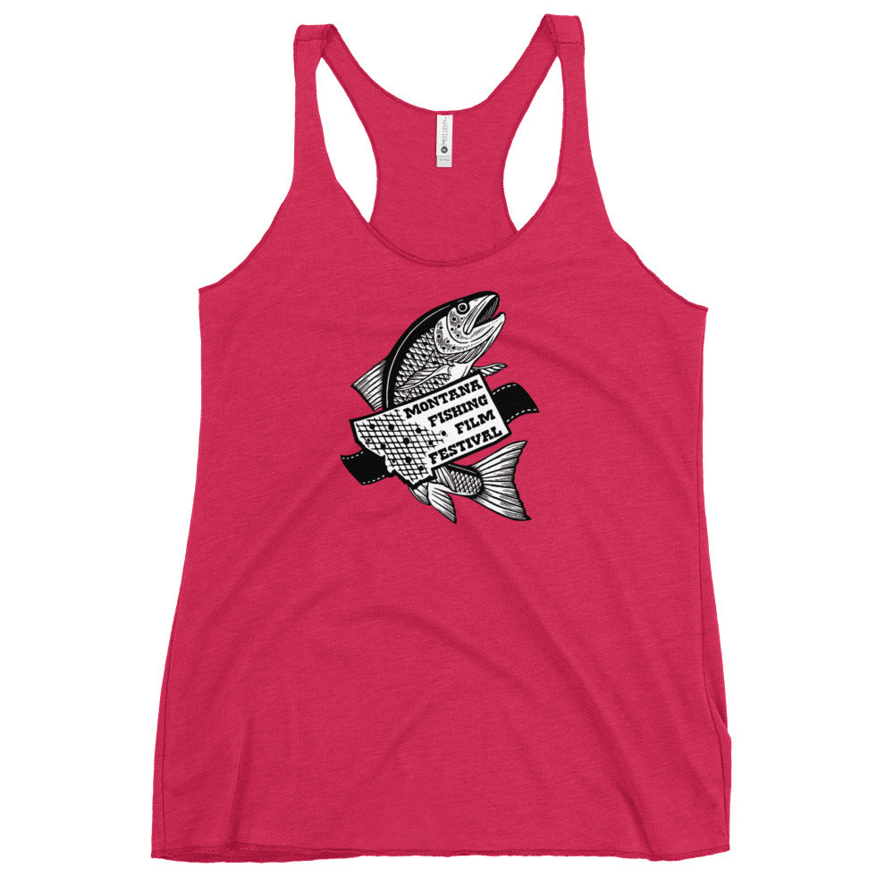 Fish Logo Women's Racerback Tank